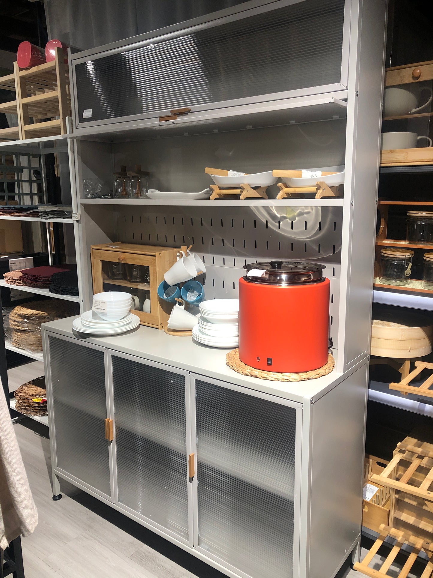 Kitchen Cabinet, Light grey