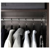 KOMPLEMENT clothes rail , dark grey, 100cm