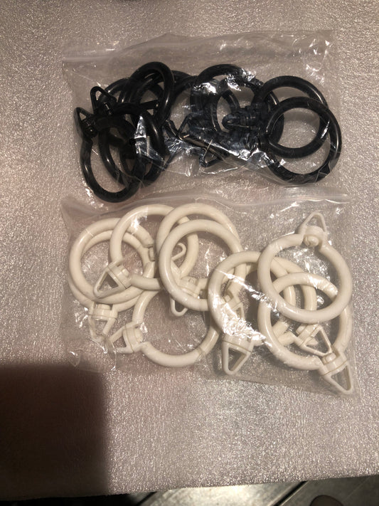 WORDROB Rings (Black/White)