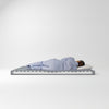 IKEA ÅGOTNES , Foam mattress, firm/light blue, 90x200 cm