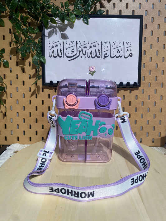 KOSUI Double Chamber water bottle, BPA Free,760ml