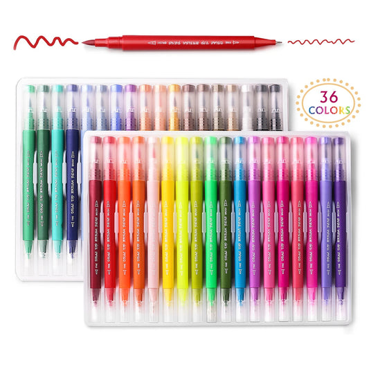 STĒDE Art Marker Dual-tip color pen, set of 36 color