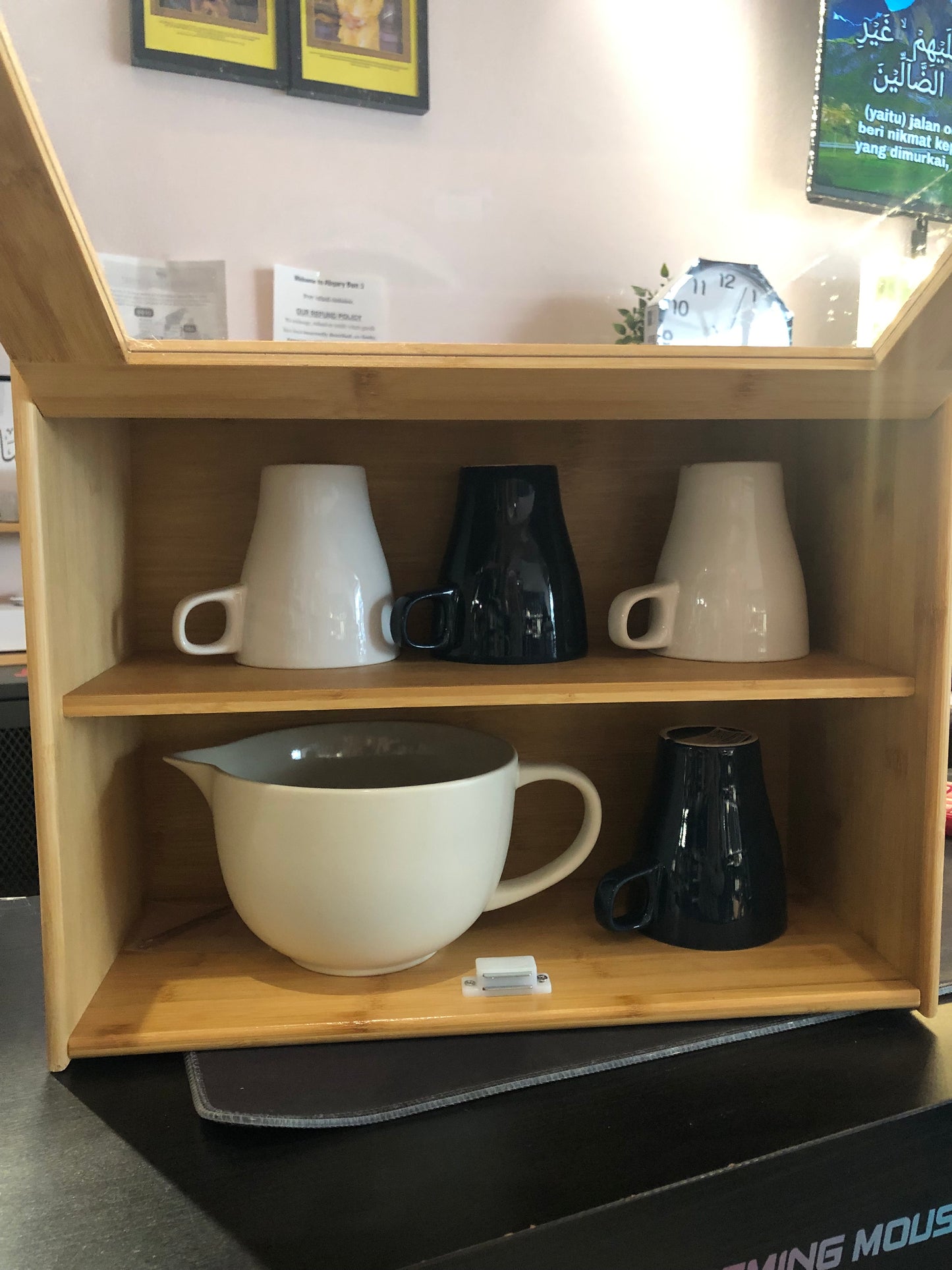 KUTILAPAM 2-Tier rack/Matcha bowl organiser, 40x40x25cm