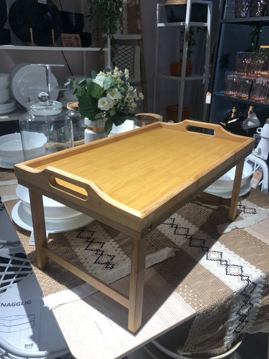 KUTILAPAM Serving tray with leg, 50x30x24 cm