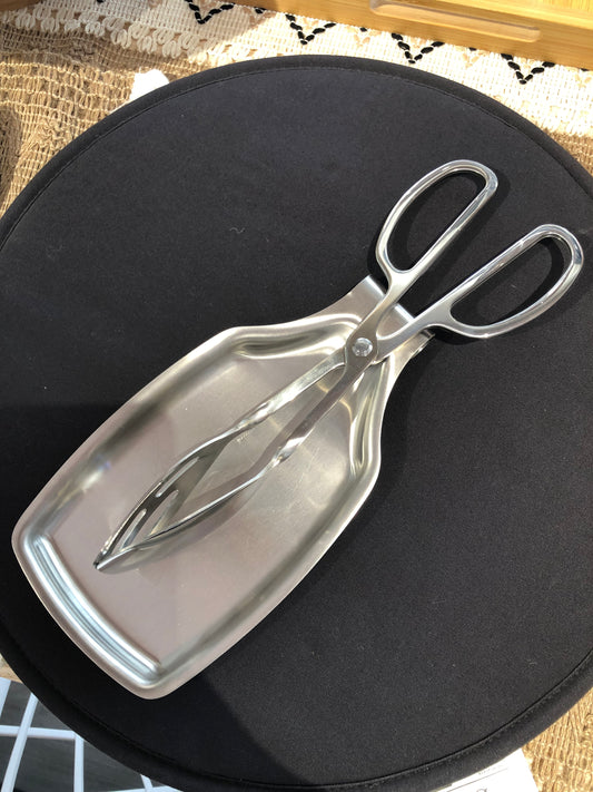 BAHULU spoon/fork tong & spoon rest