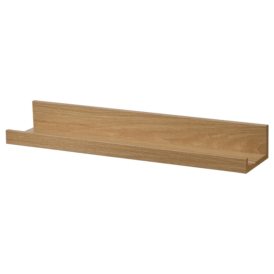 MOSSLANDA Picture ledge, white, 55 cm