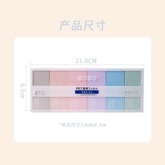 STĒDE Correction white Tape, set of 6