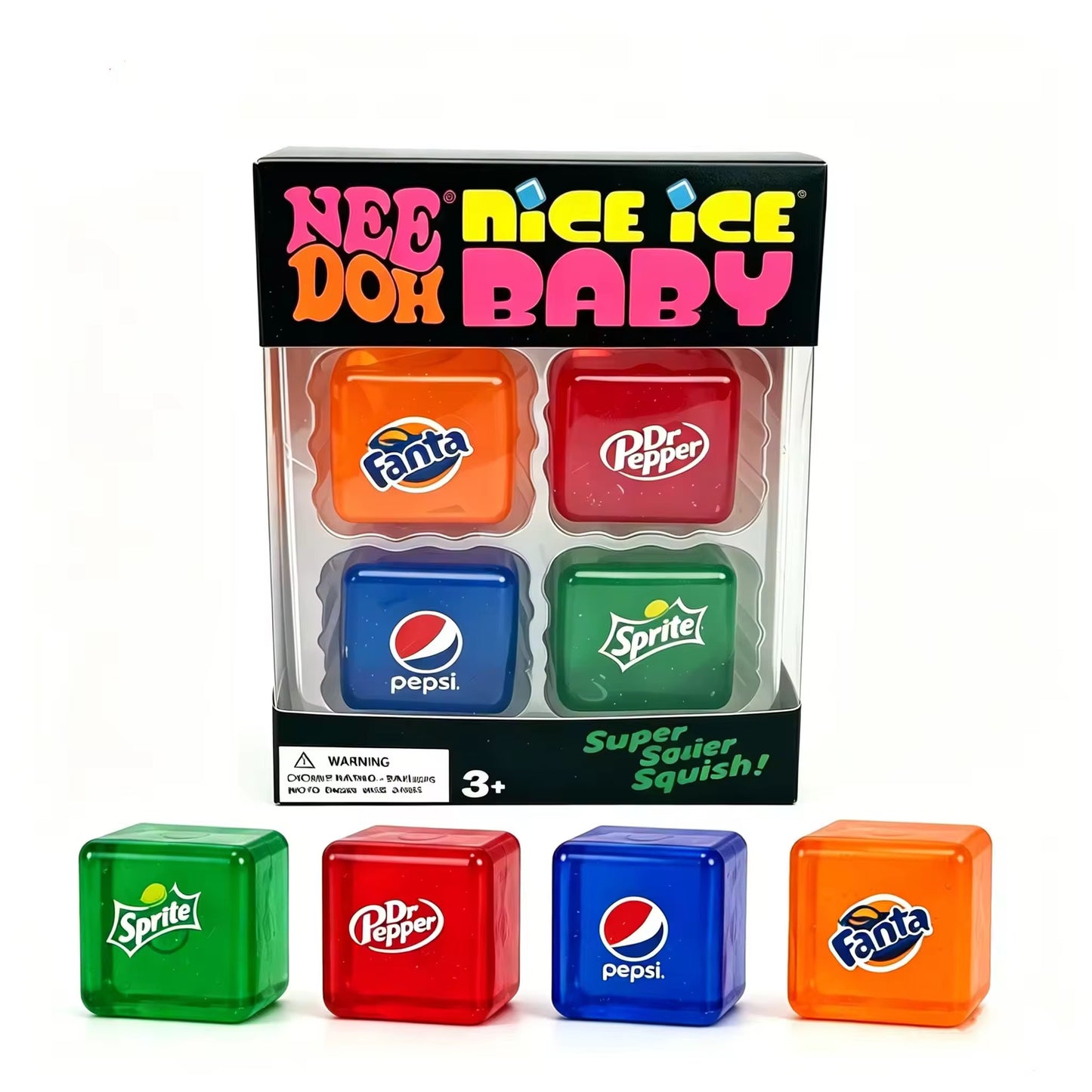 NEEDOH Nice Ice baby soda drinks (pack of 4)
