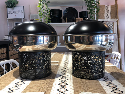 BAHULU (set of 2) Chafing dish, 3.5L, 44.5x25.6x17.5cm