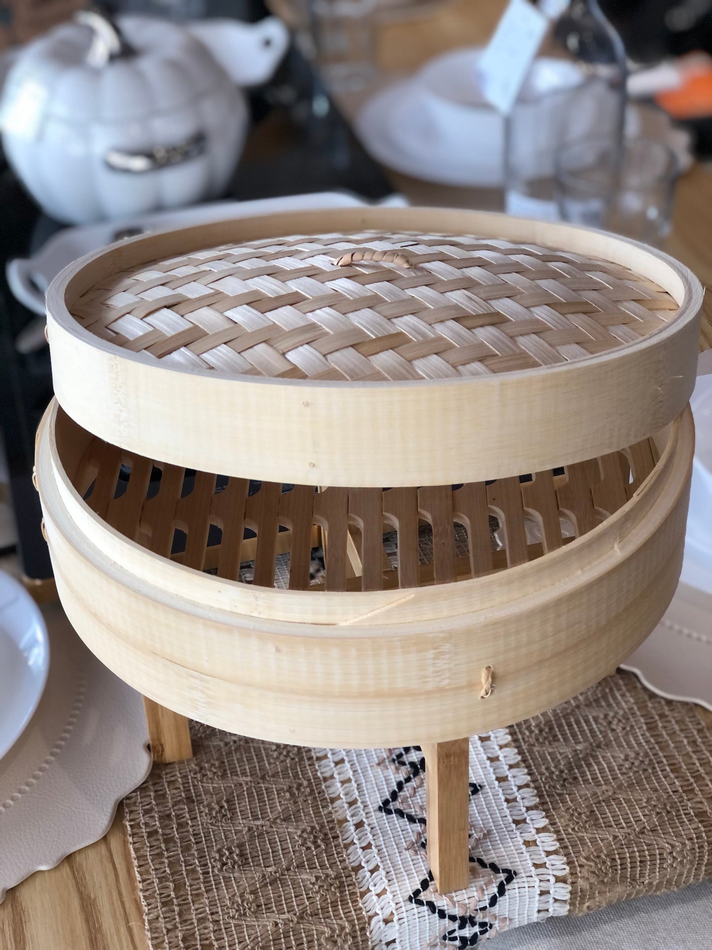 KÜTILAPAM Serving dish with stand, 30x8cm