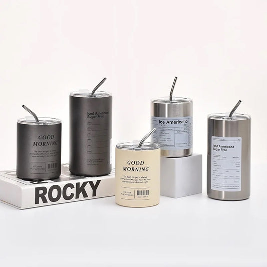 KOŠUÏ Portable Coffee Mug, Stainless Steel