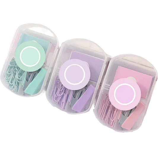 STĒDE Stapler and clip set