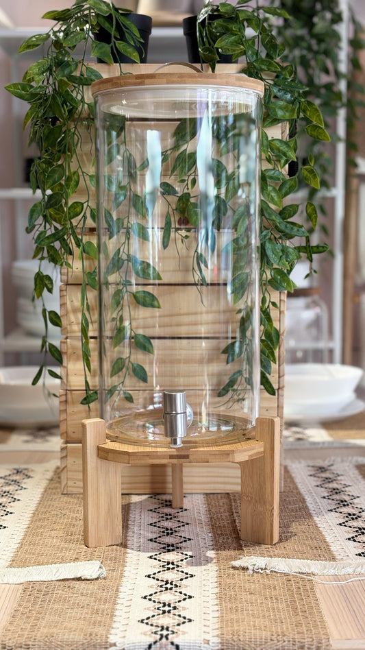 KÜTILAPAM Borosilicate Glass Juice Dispenser