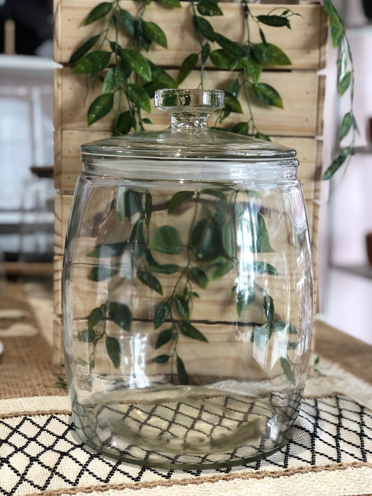BAHULU Gagawi cocktail jars with sadle spoon and rack, 10L