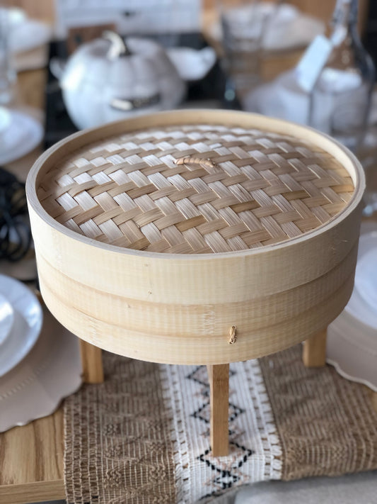KÜTILAPAM Serving dish with stand, 30x8cm