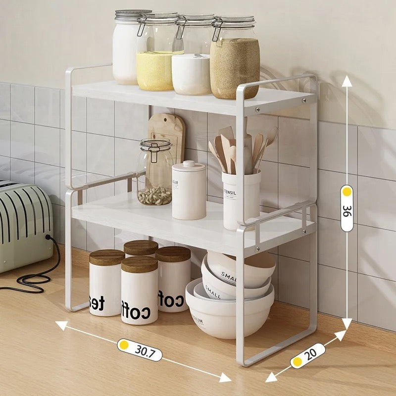 KÜTILAPAM Organiser and riser, 30.7 x 20 x 18cm (not adjustable)