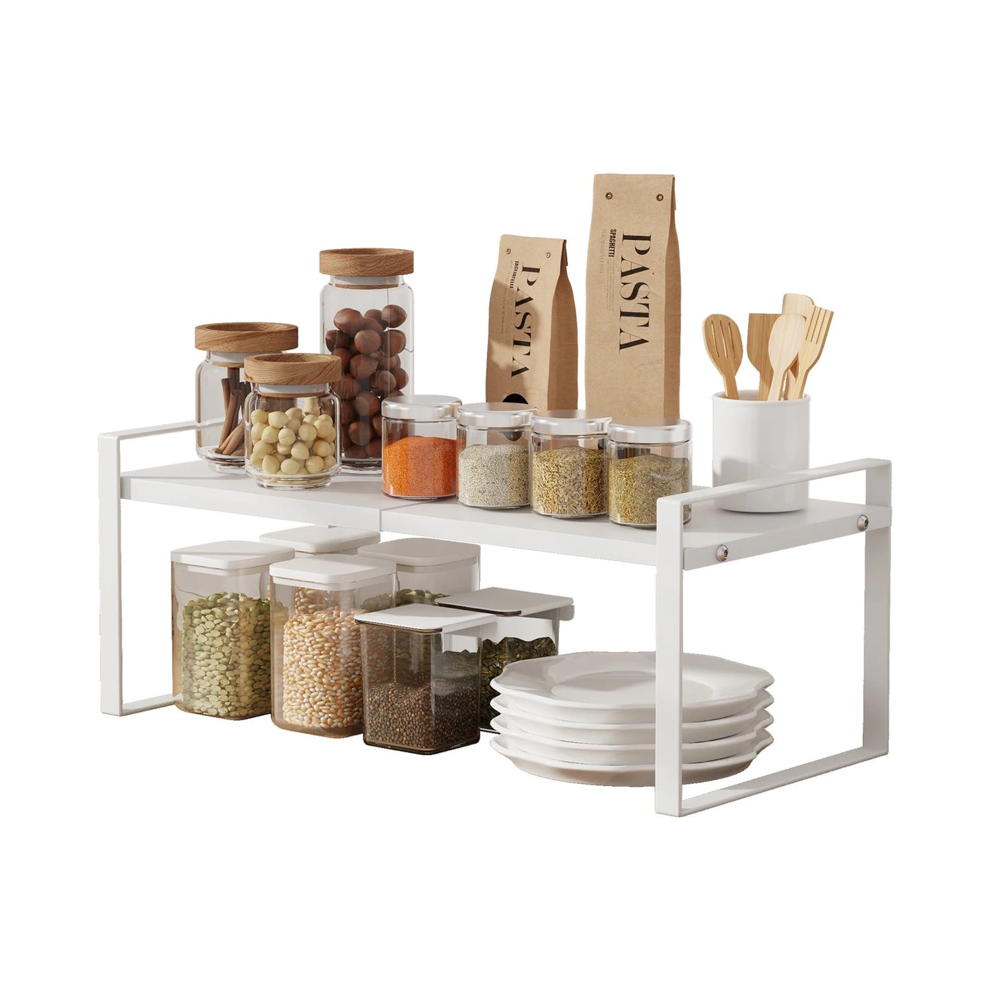 KÜTILAPAM Organiser and riser, 30.7 x 20 x 18cm (not adjustable)