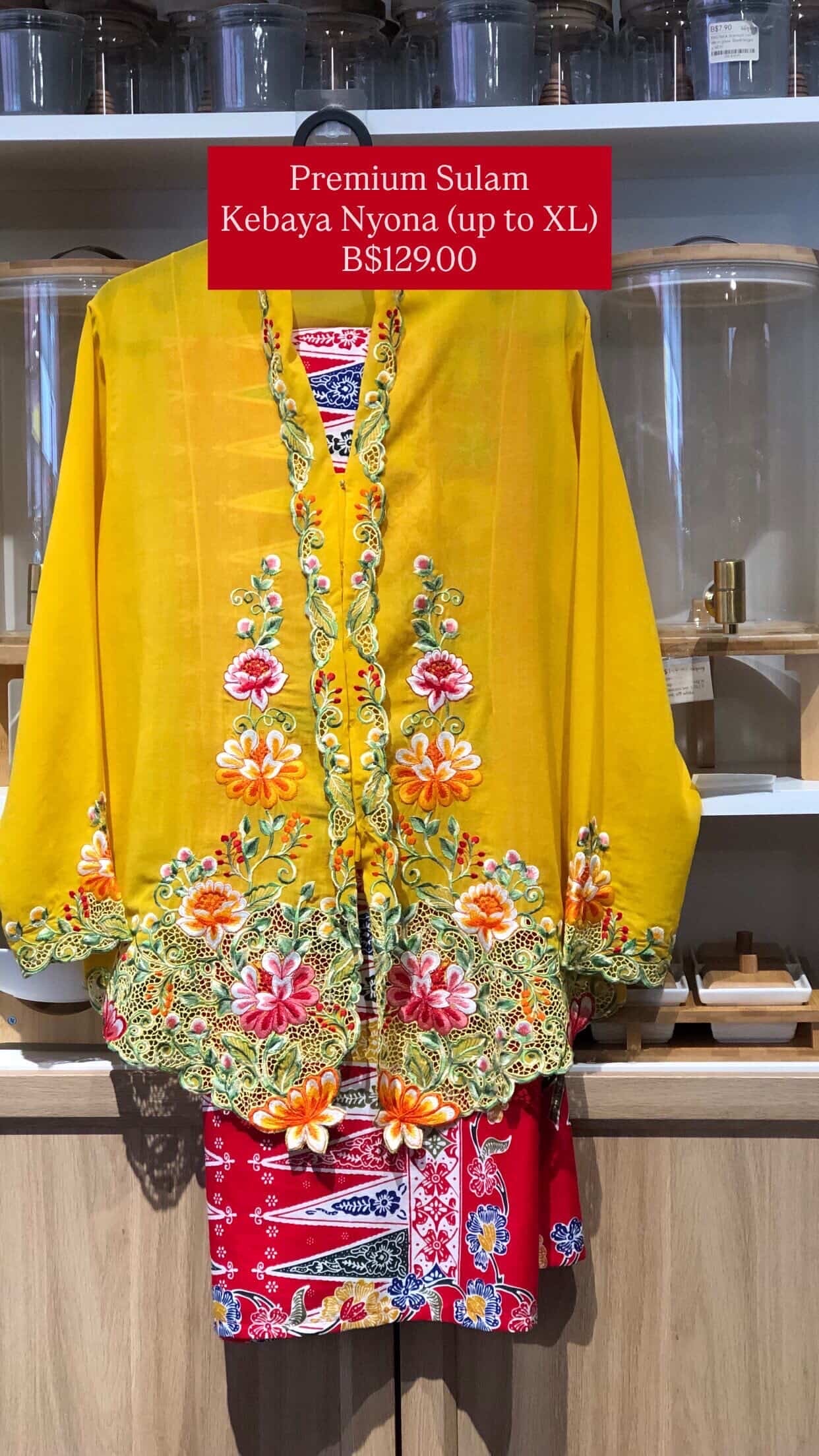 Premium Sulam Kebaya Nyonya