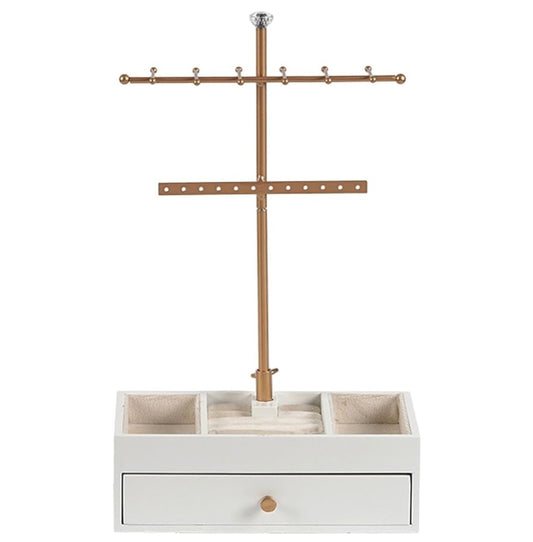 PRIDĒ wooden Jewellery Storage rack, 20.5 x 13 x 25.5 cm