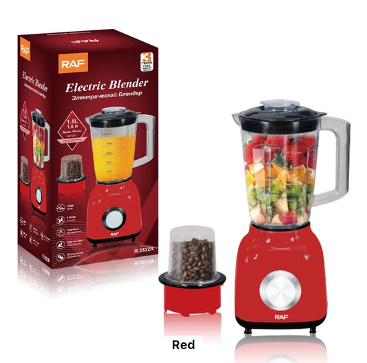RAF Electric Blender, 1.5L, 19x17x38 cm