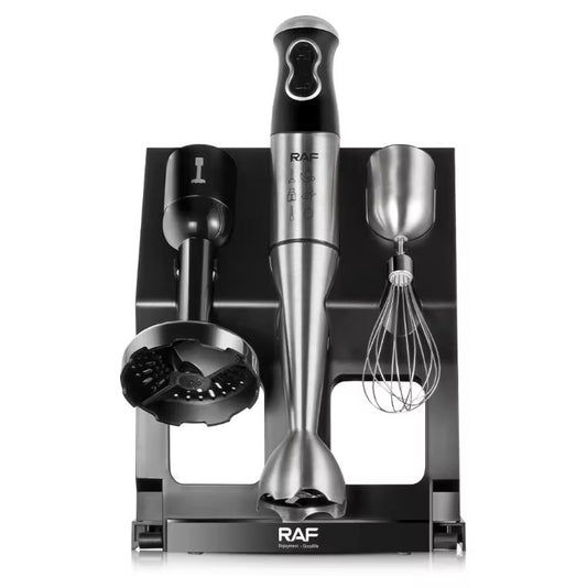 RAF Electric Hand Blender Set with stand 5-1, 24x16x40 cm, 500W