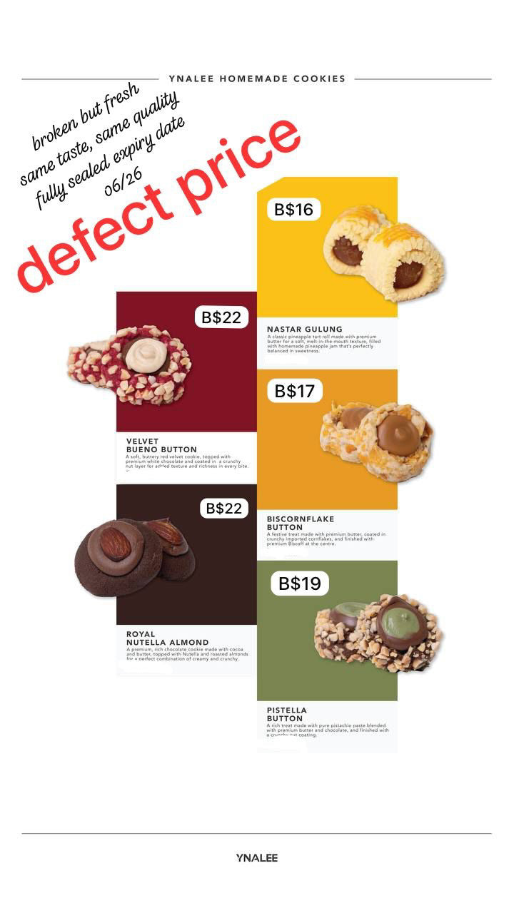 YNALEE Cookies (defect)