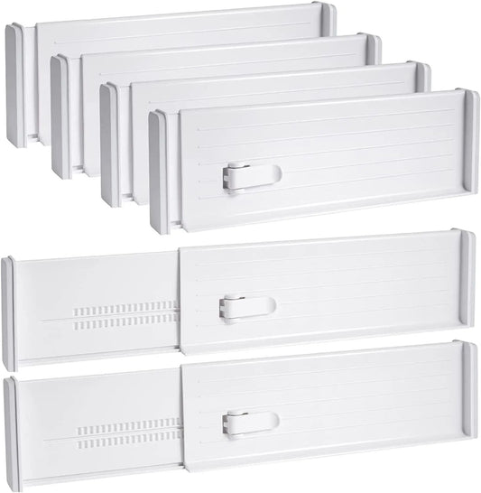 RANGÍN white adjustable drawer divider, 27-47 x 10 cm