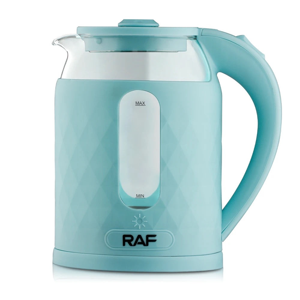 RAF Electric Kettle, glass, 2.0L, 35x22 cm