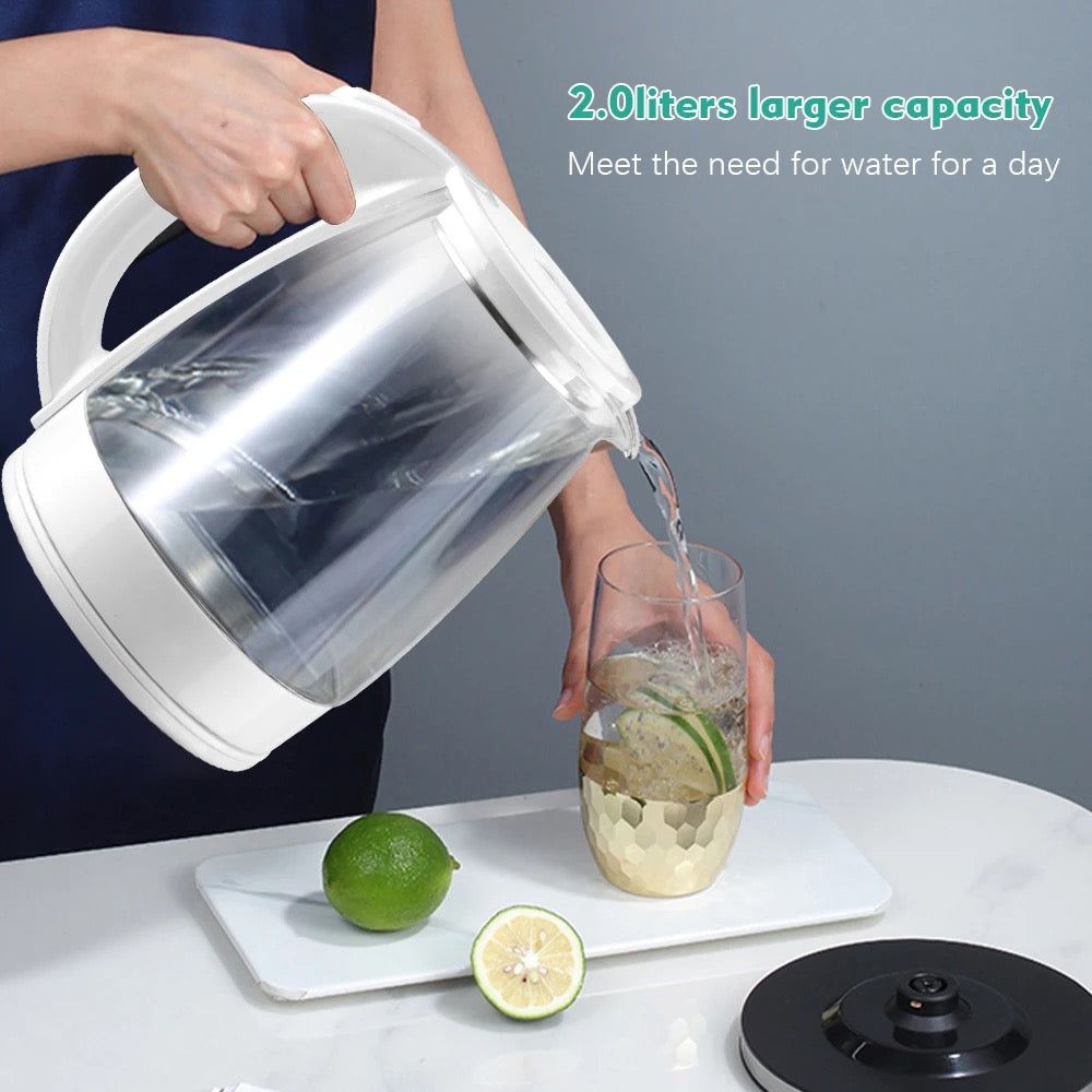 RAF Electric Kettle, glass, 1.8L, 16x10x22 cm