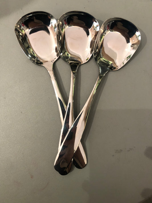 BAHULU Large spoon, 18cm- Silver