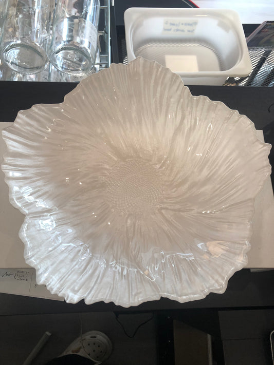 SRIMUKA White Flower Bowl