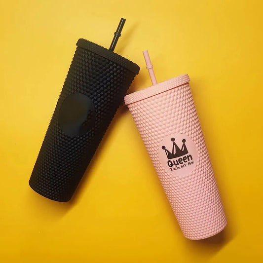 KOŠUÏ Diamond double wall Matte Tumbler, 24oz