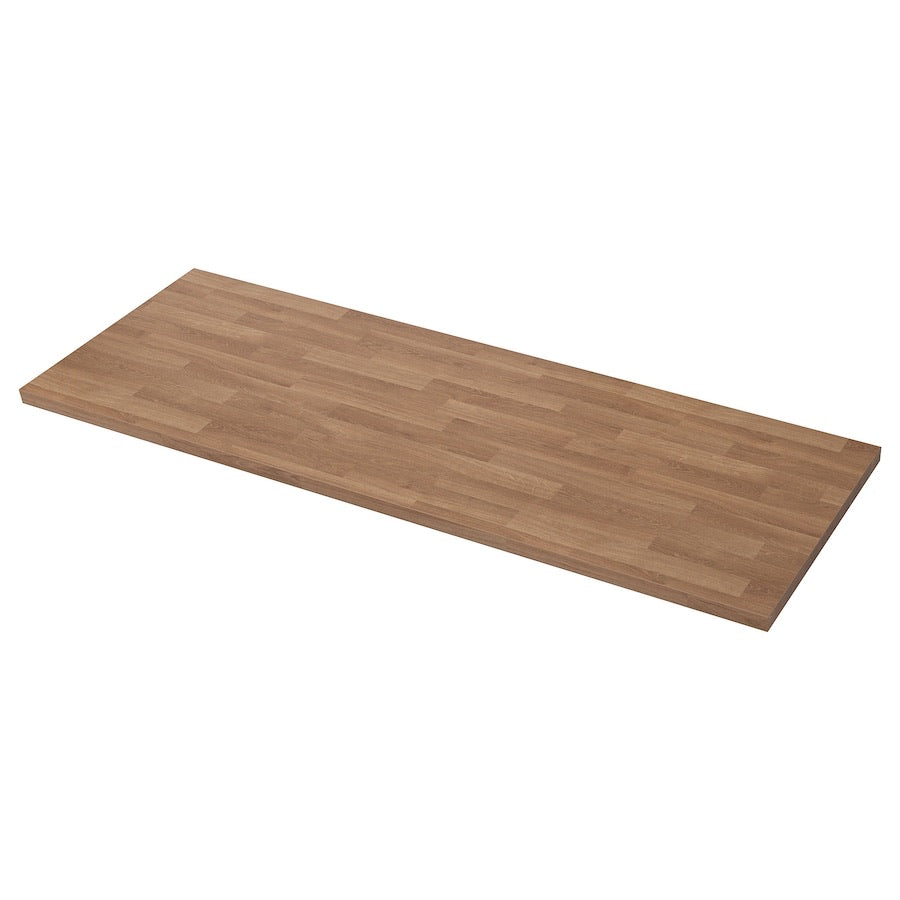 SÄLJAN Worktop, oak effect/laminate, 246 x3.8 cm