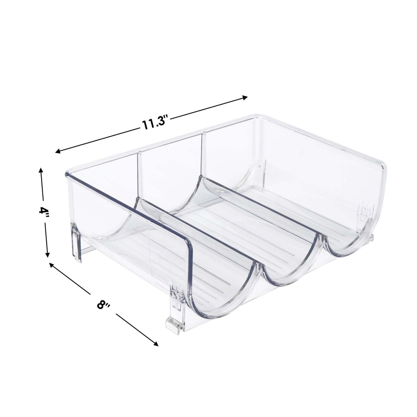 RANGÍN Arcylic Fridge Bottle Holder, 28.7 x 20 x 30cm