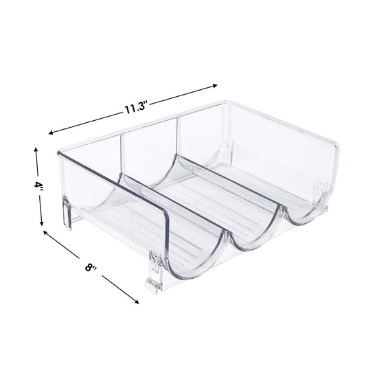 RANGÍN Arcylic Fridge Bottle Holder, 28.7 x 20 x 30cm