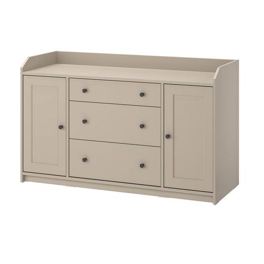 HAUGA Sideboard, beige140x84 cm
