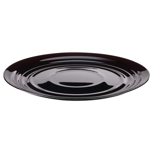 IKEA NÄTBARB Plate, black, 24 cm