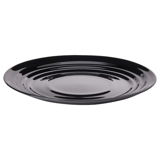 IKEA NÄTBARB Side plate, black, 19 cm