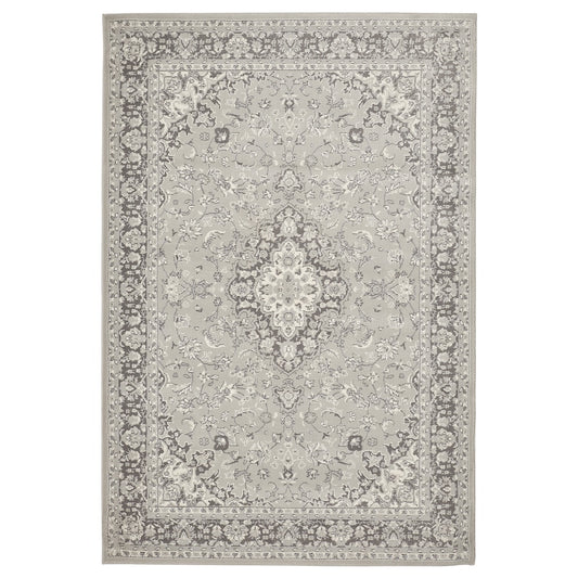 IKEA VEDBÄK Rug, low pile, light grey, 133x195 cm