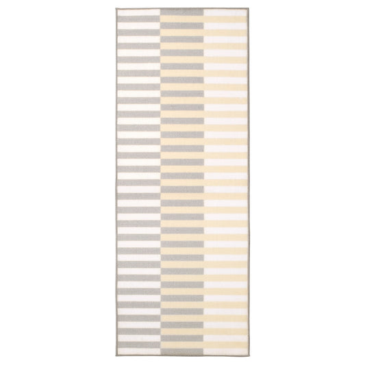 IKEA ELVERK Kitchen mat, beige, 45x120 cm