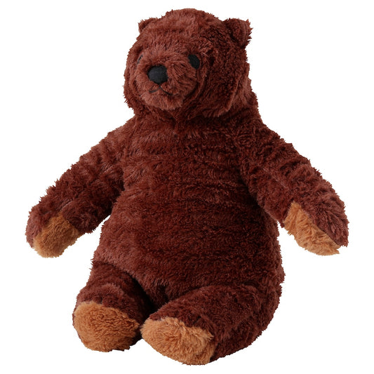 IKEA DJUNGELSKOG
Soft toy, brown bear, 28 cm