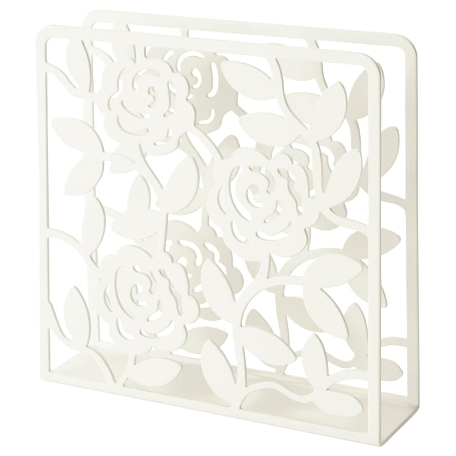 IKEA LIKSIDIG Napkin holder, white, 16x16 cm