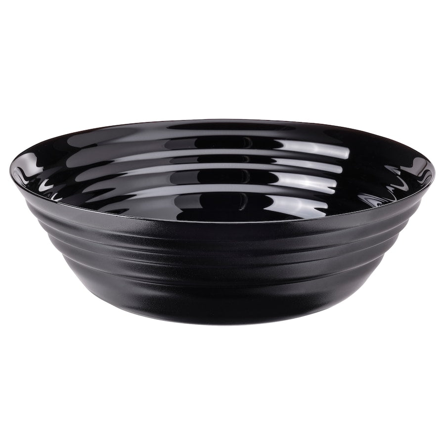 IKEA NÄTBARB Serving bowl, black, 22 cm