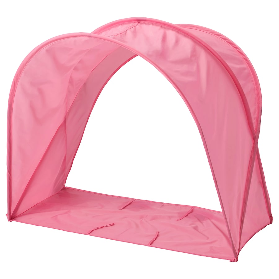 IKEA SUFFLETT Bed tent, pink, 70/80/90