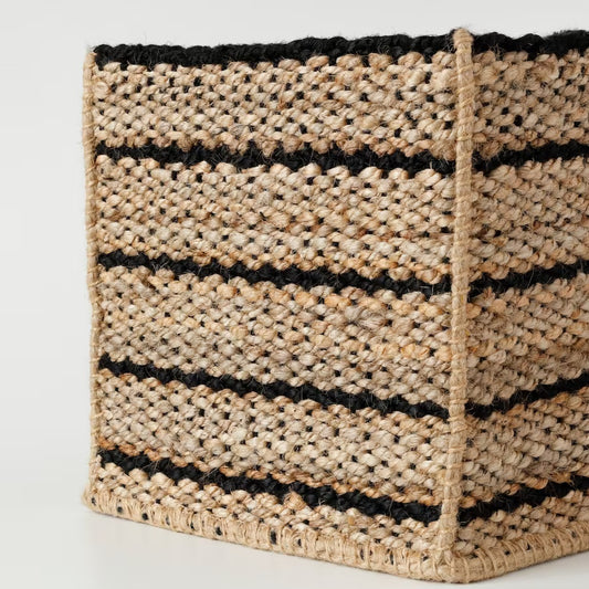 GRUSHARPA Basket, handmade natural, 30x30x30 cm