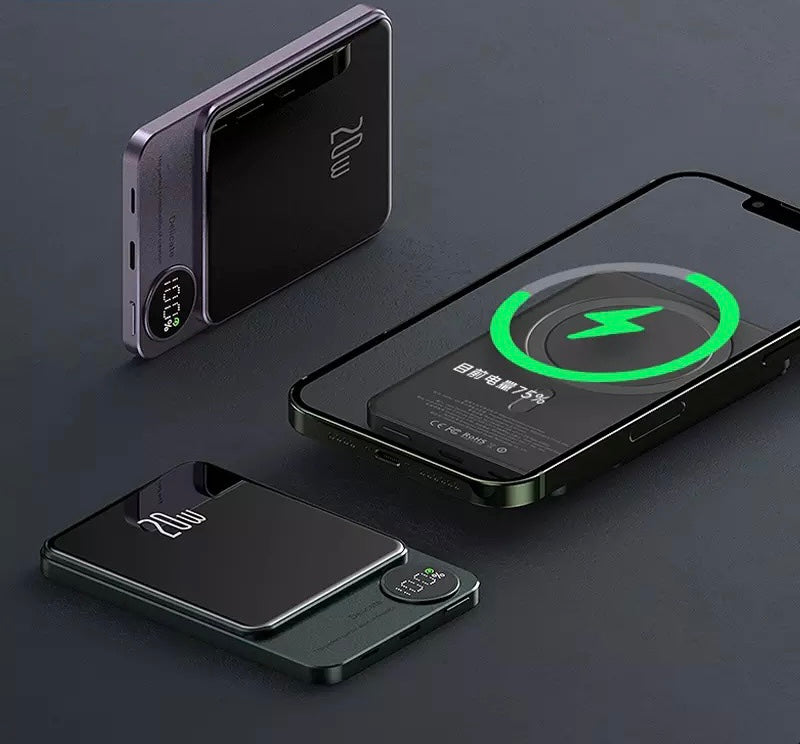 BRNY. Magsafe Compact Magnetic Powerbank, 20,000mAh