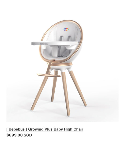 BEBEBUS Growing+ High Chair
