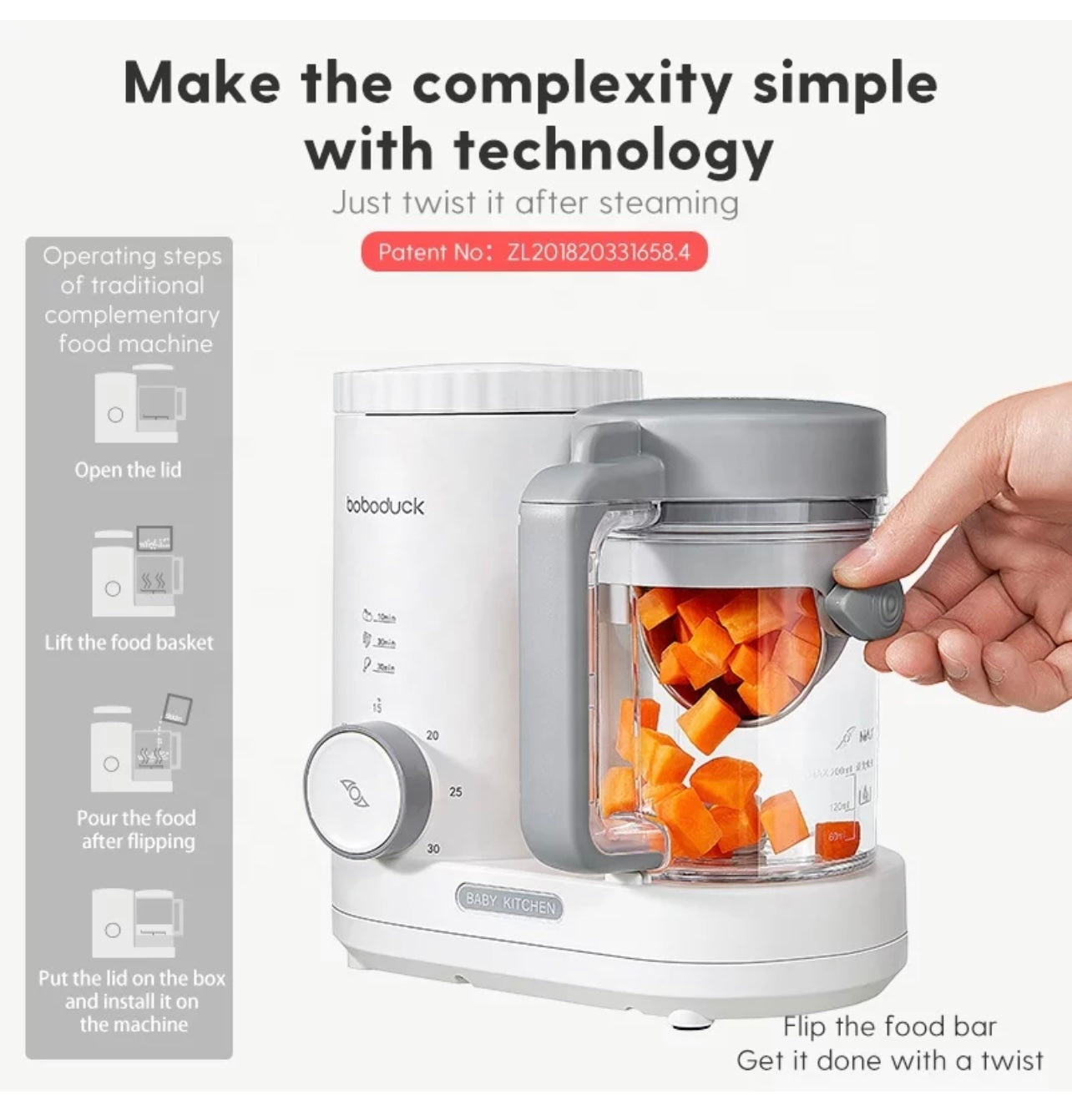 Boboduck Food Processor