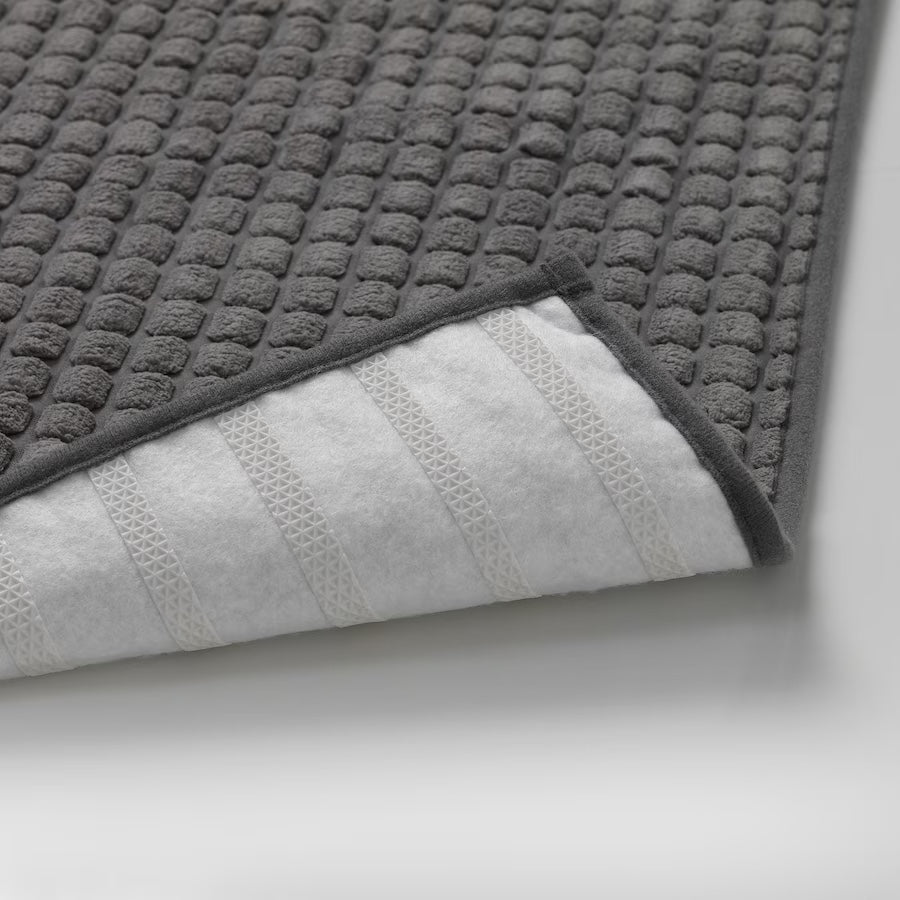 BRYNDUM Kitchen mat, grey, 45x120 cm