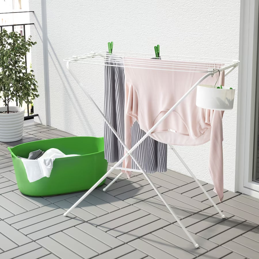 IKEA JÄLL Drying rack, in/outdoor, white